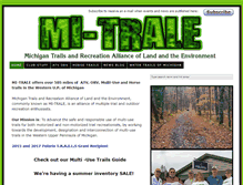 Tablet Screenshot of mi-trale.org